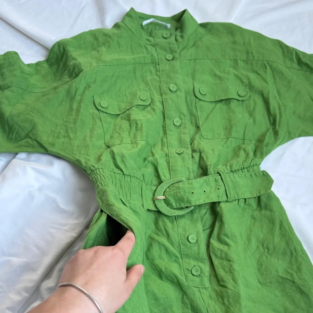 Super cute MANGO Women's Linen Jumpsuit size XS